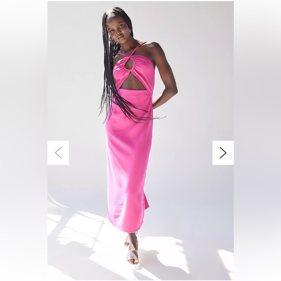 Hot Pink Formal Dress - Picture 1 of 3